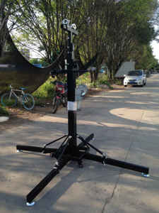 Soporte de Elevación Telescópico Móvil de 6M de Altura, Soporte Cuadrado para Iluminación de Eventos, Soporte de Manivela, Certificado FS TUV, Aleación de Aluminio - Product Image 6