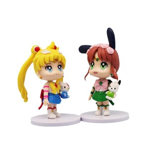 Figurines d'<span class=keywords><strong>action</strong></span> 3D, jouets de dessin animé adorables, ornements, ensembles de figurines d'<span class=keywords><strong>action</strong></span>, accessoires de décoration de voiture, de <span class=keywords><strong>bureau</strong></span> et de table, vente en gros - Product Image 4