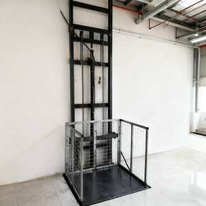 <span class=keywords><strong>Ascenseur</strong></span> de fret en acier industriel Capacité de charge de 1000 kg à 5000 kg Commande hydraulique à distance pour le levage de marchandises dans les bâtiments commerciaux - Product Image 3