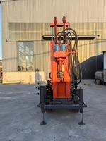 Vente en gros de moteur diesel 60HP haute efficacité 200m machine de forage d'eau type chenille machine de forage de puits d'eau