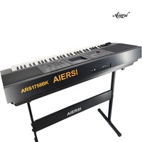 Aiersi Brand Professional 61 Keys Touch Response Electronic Organ Double Pulley Digital Piano Keyboard Musical Instruments