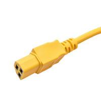 Connecteur IEC de longueur personnalisée certifié UL VDE C19 C20 à C21 Rallonge d'alimentation 20A 250V