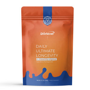 Poudre Énergisante Quotidienne Ultime Trans-Resvératrol Quercétine NAD+ pour la Vitalité, Antioxydant, Santé Intestinale et Cardiaque (Adultes) - Product Image 1