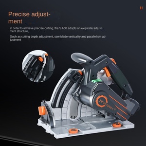 Sierra Circular Eléctrica sin Escobillas <span class=keywords><strong>de</strong></span> 2000W, Sierra Circular Guiada <span class=keywords><strong>de</strong></span> Precisión, <span class=keywords><strong>Cortadora</strong></span> <span class=keywords><strong>de</strong></span> <span class=keywords><strong>Madera</strong></span> Portátil para Proyectos Profesionales <span class=keywords><strong>de</strong></span> Carpintería - Product Image 4