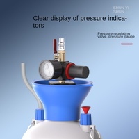 Strumento Manuale Pneumatico per Riempimento Olio Trasmissione Automatica OLIVER, Compatibile con Auto, Capacità 5L/8L
