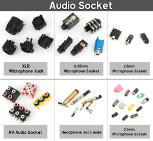 1/4 "audio635 Stereo <span class=keywords><strong>Jack</strong></span> ổ cắm 3 pins mạ vàng Stereo <span class=keywords><strong>Jack</strong></span> điện thoại - Product Image 6