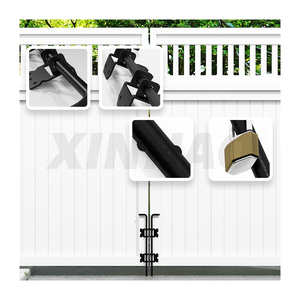 SKYSEN <span class=keywords><strong>Loquet</strong></span> de <span class=keywords><strong>portail</strong></span> robuste en acier massif de 24 pouces, noir, à fixation au <span class=keywords><strong>sol</strong></span> pour <span class=keywords><strong>portail</strong></span> en bois, quincaillerie de maintien - Product Image 3