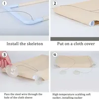 CHUUYU Lit confortable pour chat intérieur/extérieur Cadre d'escalade robuste et durable Forme carrée solide Siège de hamac pour fenêtre Tissu Oxford Respirant