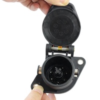 Connecteur de remorque eken, accessoires pour camion très résistant, prises électriques, 7 prises de connexion, 24V