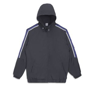 Custom Wholesale Hiking Clothing Tracksuit <b>Lightweight</b> Nylon Hooded Casual Outdoor Full Zip Mens Windbreaker <b>Jacket</b> - Product Image 3