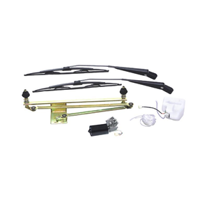 Sistemas de limpiaparabrisas de alta calidad para vehículos de ingeniería y autobuses, diseño simétrico orientado hacia adelante que garantiza una acción de limpieza uniforme. - Product Image 1