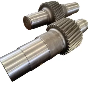 Gear shaft made of hardened steel and heat treatment surfacing used for Gearbox