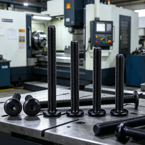 OEM ODM Custom Black Furniture Hex <b>Screw</b> Vietnam Fully Automatic Hardware Manufacturing Plant Fastener - Product Image 1