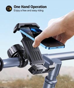 Support de téléphone pour vélo et moto, réglable, anti-vibration, stable, flexible, étanche, avec boucle mécanique, vente en gros d'usine - Product Image 6