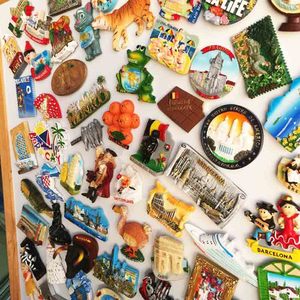 Imán Decorativo para Refrigerador con Diseño <span class=keywords><strong>de</strong></span> Turismo Mundial Estilo Europeo, Pintado en Resina Natural - Product Image 2