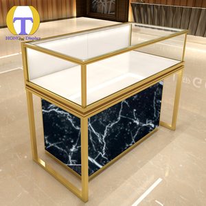 Đồ trang sức sang trọng cửa hàng thiết kế truy cập bán hàng bảng cửa hàng hiển thị trường hợp với Có 3 màu LED ánh sáng - Product Image 4