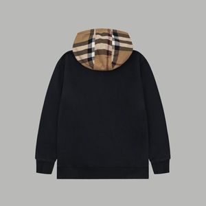 Chaqueta de Invierno para Hombre, Estilo Bomber Vintage Burberry, Diseño de Lujo, Casual, Color Caqui con Patrón a Cuadros, con Capucha, Resistente al Viento - Product Image 6