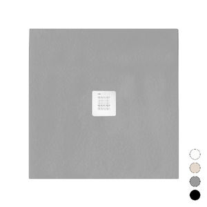 Plato de Ducha Modelo Serenity Cuadrado Gris 7035 80 x 80 cm - Product Image 1