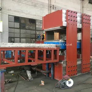 Rubber mat vulcanizing hydraulic press for making rubber floor