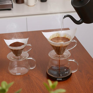 Papel de Filtro Cuadrado Plegable V Star, Sin Necesidad de Lavar, para Café y Té, para Tazas de Filtro de Preparación Manual, Uso en Cafeterías, Hecho en China - Product Image 1