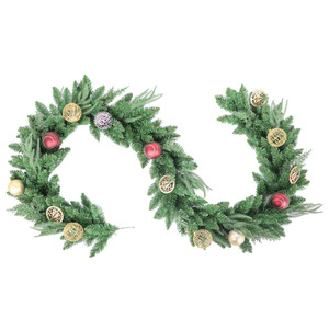 Décorations de Noël en rotin de 2,7 m, ornements suspendus pour porte, décoration de centre commercial, modèle <span class=keywords><strong>GP24</strong></span>, fabricant pour - Product Image 5
