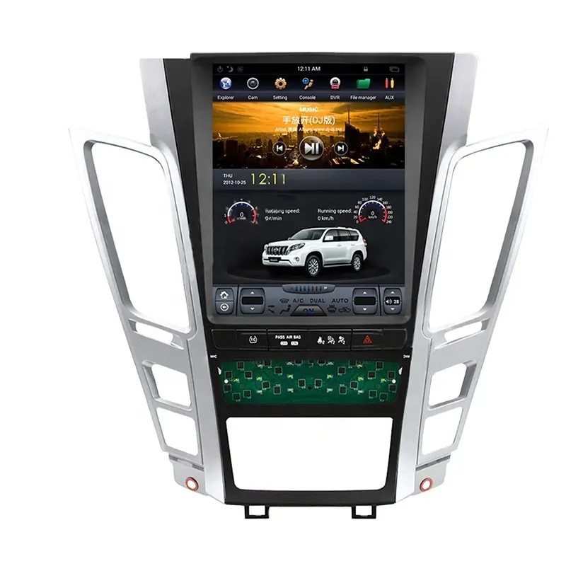 10.4 ''Android Tesla Verticale Screen Auto Radio Voor Cadillac Cts 2008-2013 Dsp Carplay Multimedia Player Gps Navigatie