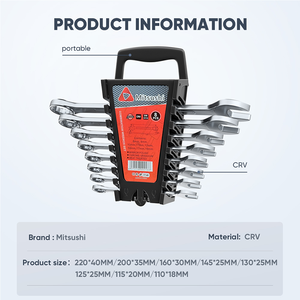 Mitsushi DIY Grade Metric <strong>Combination</strong> Box End Ratchet <strong>Wrench</strong> Socket <strong>Set</strong> OEM Supported Hand Tools - Product Image 3