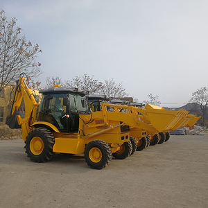 मिनी बैकहोए लोडर मुफ्त शिपिंग 4x4 व्हील लोडर - Product Image 3