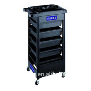 Hot Sell Cheap 5 <strong>Drawers</strong> Move Easy Sliding Beauty Hair Salon Color Plastic Multifunctional <strong>Drawer</strong> <strong>Trolley</strong> - Product Image 2