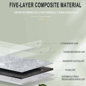 Autocollants de sol épais en <span class=keywords><strong>PVC</strong></span> autocollants <span class=keywords><strong>imitation</strong></span> <span class=keywords><strong>carrelage</strong></span> céramique antidérapants, imperméables, écologiques, résistants à l'usure, pour cuisine et hôtel - Product Image 2