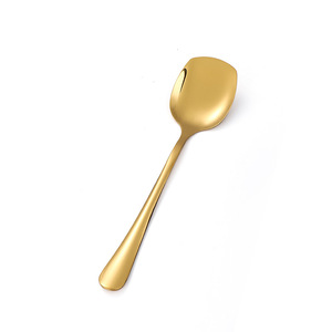 Muỗng Tròn Inox Muỗng tráng miệng gia đình dễ thương Bộ đồ ăn trẻ em - Product Image 6