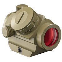 Lunette de visée compacte à point rouge avec 11 réglages de luminosité et monture surélevée de 1 pouce pour accessoires de chasse