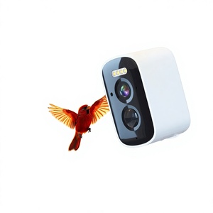 Caméra d'alimentation pour <span class=keywords><strong>oiseaux</strong></span> intelligente 5MP transfrontalière avec reconnaissance IA des <span class=keywords><strong>oiseaux</strong></span>, détection de mouvement PIR, vision nocturne, sans fil Tuya/ICSee - Product Image 1