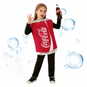 Disfraz Infantil de Coca-Cola para Halloween, Traje Rojo y Negro, Talla Mediana - Product Image 3