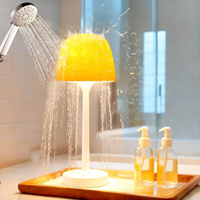 Lampe de table à projection d'étoiles avec ondulations d'eau rotatives, télécommande, variateur d'intensité, veilleuse créative pour la maison, cadeau d'anniversaire