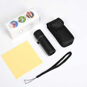 Monocular 10X21 High Definition Portable Telescope For Outdoor Nature Watching And Concerts With Carry Case And Cleaning Cloth - Product Image 1