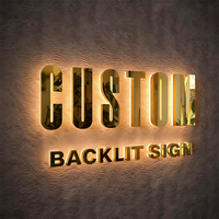 Letra de canal 3D personalizada iluminada tienda de metal al aire libre signo Logo tablero para negocios comercial Bar signo luz Led