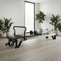 Machine de Pilates Reformer en Aluminium à Prix d'Usine pour Usage Domestique, Équipement de Yoga et de Gymnastique de Luxe