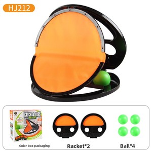 Ensemble de balles et de raquettes en caoutchouc souple et durable - Jouet sportif facile à saisir pour les enfants d'âge préscolaire et les enfants, parfait pour la gym à domicile ou à l'école - Product Image 6