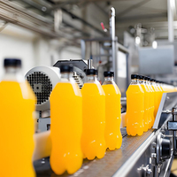 Machine de remplissage automatique haute précision pour jus de fruits, boissons, miel, lait, pâtes et huiles en bouteilles PET