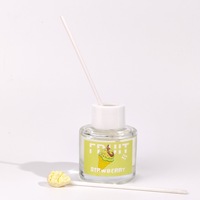 Parfum d'arôme pour la maison, diffuseur de roseaux d'huile essentielle de luxe pour hôtel, aromathérapie, ensembles avec bâtonnets de rotin blanc, vente en gros