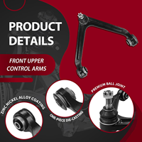 Frenzybro 12pcs Front Control Arm with Ball Joints Suspension Kit for Dodge Ram 1500 2WD 2002-2005 K7400 K7424 K7411 EV407