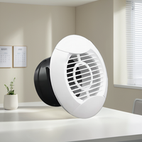 Grilles de ventilation linéaires, grilles de ventilation en plastique, diffuseur rond, couvercle de conduit d'air
