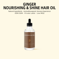 Minyak Pertumbuhan Rambut Jahe Murni Perawatan Menutrisi Kulit Kepala Aromaterapi Perawatan Rambut 100ml Kemasan Grosir