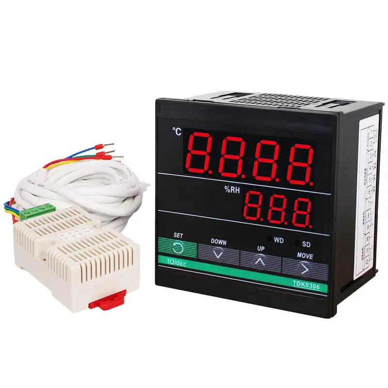 Digital Display Thermostat Switch Chb401-402-702-902 TDK0306 Thermostat Rubber Button Panel Temperature Controller