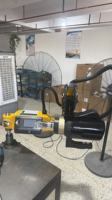 Machine à tarauder électrique M3-M16 600W avec bras oscillant et moteur servo