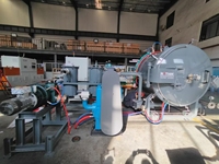 Industriel 1500 ℃   Four de carbonisation de film PI pour matériaux d'anode de batterie 1600 ℃   Four de traitement thermique sous vide