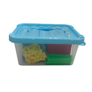 121 pièces Blocs <span class=keywords><strong>mathématiques</strong></span> en plastique ABS pour l'introduction aux nombres décimaux et à la quantité, jouets éducatifs pour étudiants - Product Image 3