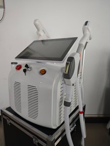 Láser de diodo de triple onda para depilación, 532nm 1200W, indoloro, 2 en 1, portátil, de uso comercial, con refrigeración por agua - Product Image 5