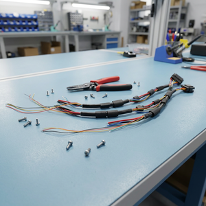 Kabel Harness Baterai Skuter Listrik untuk Penggunaan Elektronik dengan Selubung PVC Inti Tembaga Aplikasi Listrik 12V/220V/110V - Product Image 1